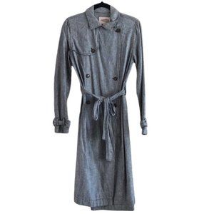 Forever21 Contemporary Houndstooth Trench Coat